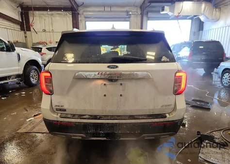 2022 Ford Explorer Xlt из США, поврежденный, VIN 1FMSK8DH0NGC09248